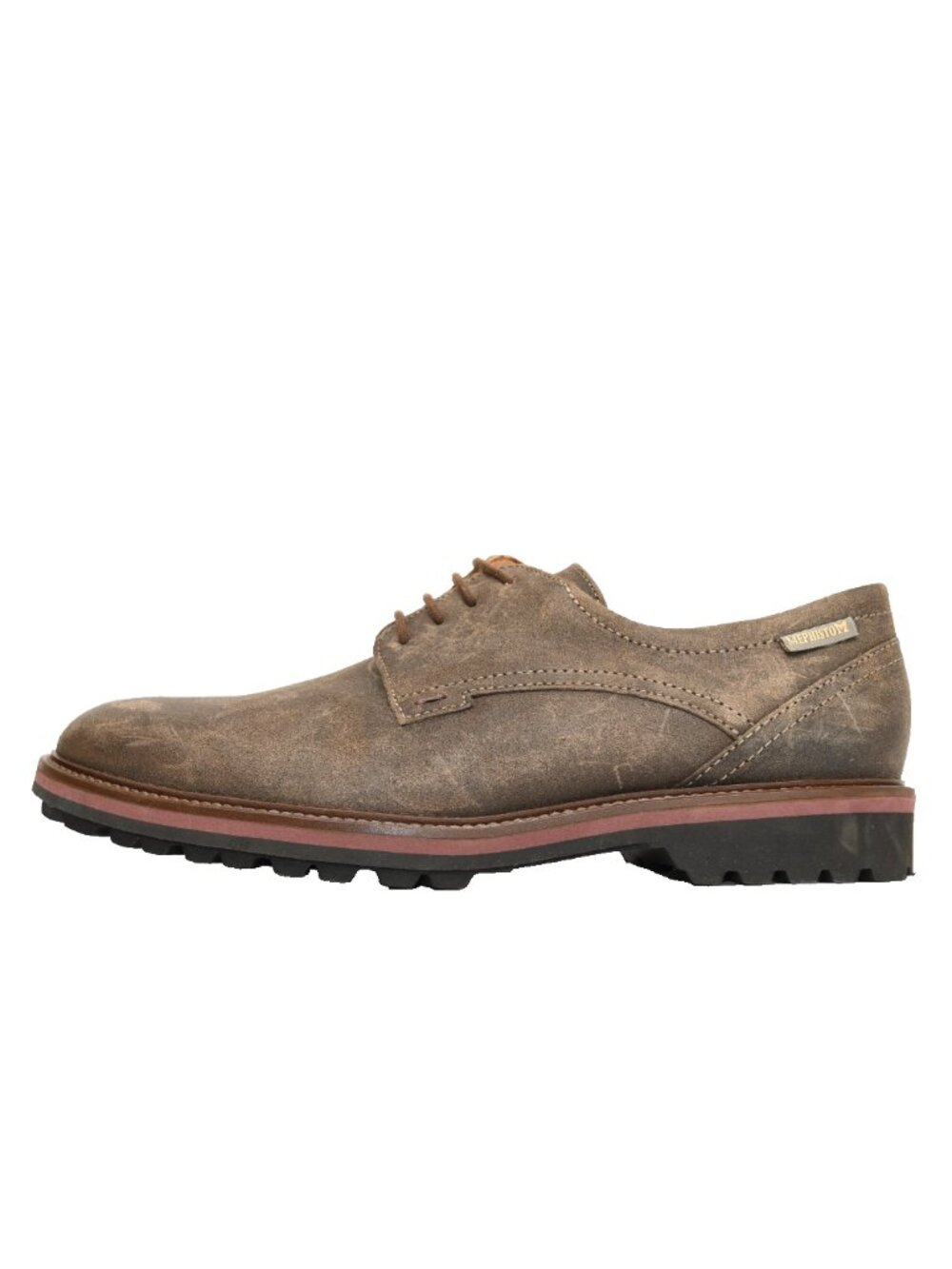 New! Mephisto Batiste Laceup Oxford SZ 11 US Walnut Brown Nubuck Leather DD555 - Picture 3 of 6